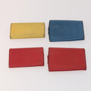 LOUIS VUITTON Epi Key Case 10 Set Red Blue yellow LV Auth bs34354-13