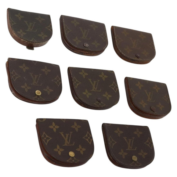 LOUIS VUITTON Monogram Wallet 8 Set LV Auth bs34356