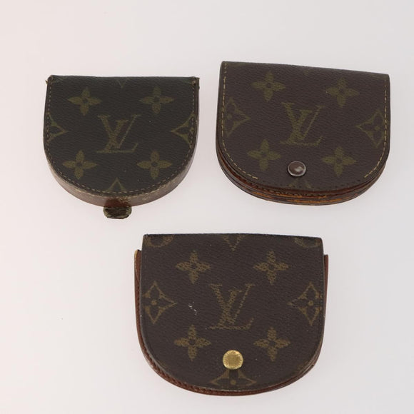 LOUIS VUITTON Monogram Wallet 8 Set LV Auth bs34356