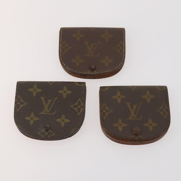 LOUIS VUITTON Monogram Wallet 8 Set LV Auth bs34356