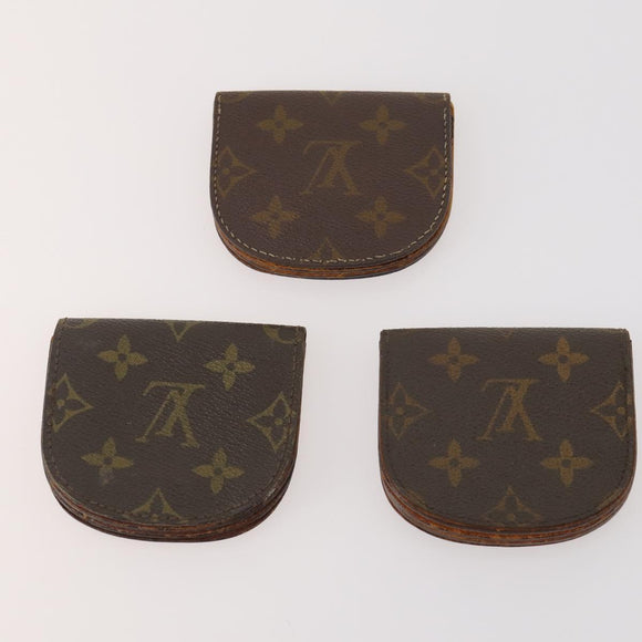 LOUIS VUITTON Monogram Wallet 8 Set LV Auth bs34356