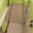 GUCCI Shoulder Bag Leather LIme Green Silver 001 406 1721 Auth bs34358-19
