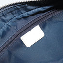 Christian Dior Trotter Canvas Shoulder Bag PVC Leather Navy Silver Auth bs34360-17