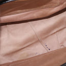 Miu Miu Hand Bag Leather Black Gold Auth bs34362-11