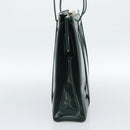 GUCCI Tote Bag Patent leather Green Gold 002 406 0425 Auth bs34366-4