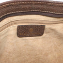 GUCCI GG Supreme Web Sherry Line Bag PVC Beige Gold Red 010 378 Auth bs34367-18