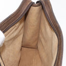 GUCCI GG Supreme Web Sherry Line Bag PVC Beige Gold Red 010 378 Auth bs34367-19