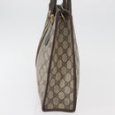 GUCCI GG Supreme Web Sherry Line Bag PVC Beige Gold Red 010 378 Auth bs34367-4