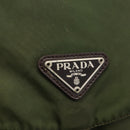 PRADA Backpack Nylon Green Silver Auth bs34371-20