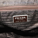 PRADA Backpack Nylon Green Silver Auth bs34371-21