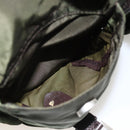 PRADA Backpack Nylon Green Silver Auth bs34371-26