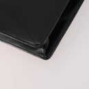 LOEWE Anagram Business Bag Leather Black Silver Auth bs34374A-15