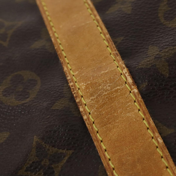 LOUIS VUITTON Monogram Sac Souple 55 Boston Bag M41622 LV Auth bs34380