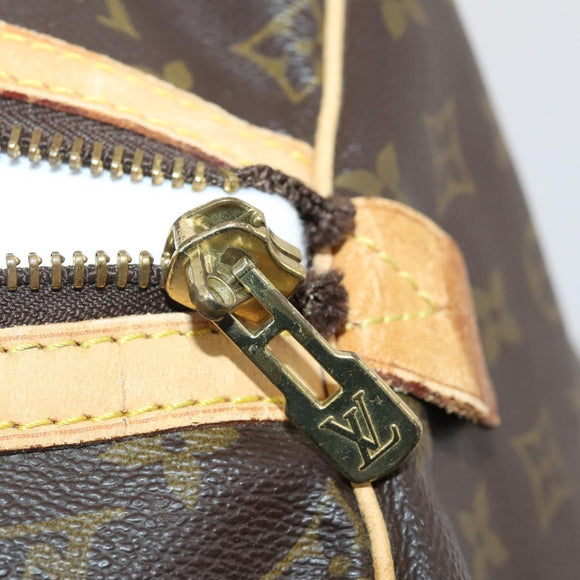 LOUIS VUITTON Monogram Sac Souple 55 Boston Bag M41622 LV Auth bs34380