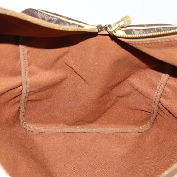 LOUIS VUITTON Monogram Sac Souple 55 Boston Bag M41622 LV Auth bs34380