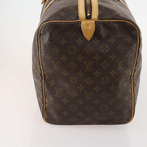LOUIS VUITTON Monogram Sac Souple 55 Boston Bag M41622 LV Auth bs34380