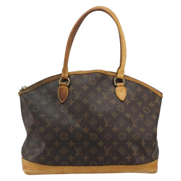 LOUIS VUITTON Monogram Lockit Horizontal Hand Bag M40104 LV Auth bs34384