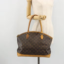 LOUIS VUITTON Monogram Lockit Horizontal Hand Bag M40104 LV Auth bs34384-22