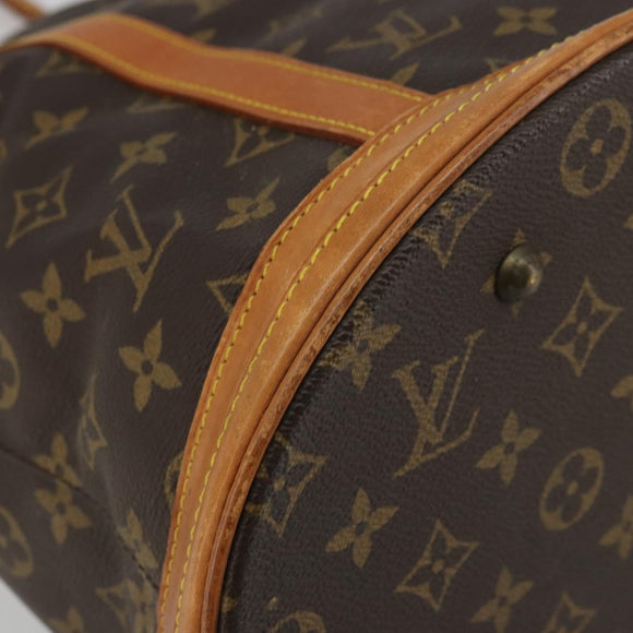 LOUIS VUITTON Monogram Bucket GM Shoulder Bag M42236 LV Auth bs34385