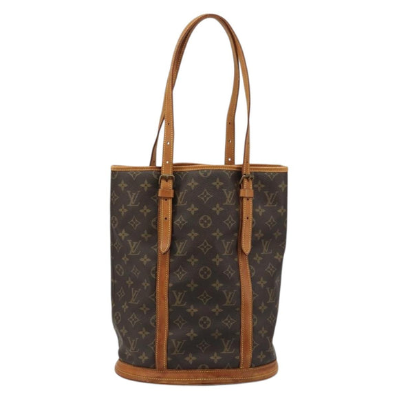LOUIS VUITTON Monogram Bucket GM Shoulder Bag M42236 LV Auth bs34385