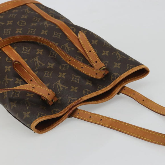 LOUIS VUITTON Monogram Bucket GM Shoulder Bag M42236 LV Auth bs34385