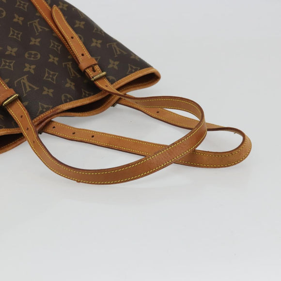 LOUIS VUITTON Monogram Bucket GM Shoulder Bag M42236 LV Auth bs34385