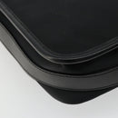 BURBERRY Shoulder Bag Nylon Black Silver Auth bs34401-16