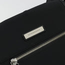 BURBERRY Shoulder Bag Nylon Black Silver Auth bs34401-17