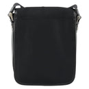 BURBERRY Shoulder Bag Nylon Black Silver Auth bs34401-2