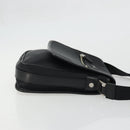 BURBERRY Shoulder Bag Nylon Black Silver Auth bs34401-3