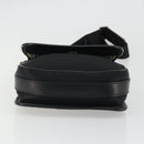 BURBERRY Shoulder Bag Nylon Black Silver Auth bs34401-5