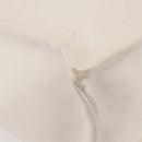 CHANEL Tote Bag Canvas Beige Silver CC Auth bs34402A-12