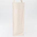 CHANEL Tote Bag Canvas Beige Silver CC Auth bs34402A-4
