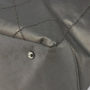 CHANEL Paris Biarritz GM Tote Bag Coated Canvas Gray Silver CC Auth bs34403-9