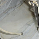 CHANEL Paris Biarritz GM Tote Bag Coated Canvas Gray Silver CC Auth bs34403-11