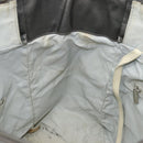 CHANEL Paris Biarritz GM Tote Bag Coated Canvas Gray Silver CC Auth bs34403-20