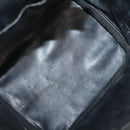 CHANEL Bicolore Vanity Handtasche Leder Schwarz Gold CC Auth bs34409-11