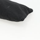 BOTTEGA VENETA Pouch Nylon Black Silver Auth bs34412-9