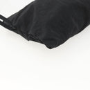 BOTTEGA VENETA Pouch Nylon Black Silver Auth bs34412-14