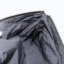 BOTTEGA VENETA Pouch Nylon Black Silver Auth bs34412-19