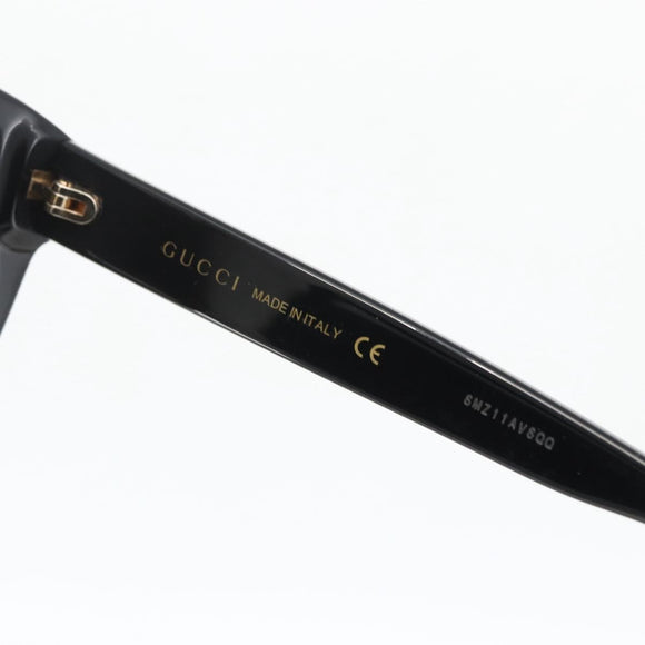 GUCCI Sunglasses plastic Black Auth bs34418