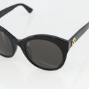 GUCCI Sunglasses plastic Black Auth bs34418-8