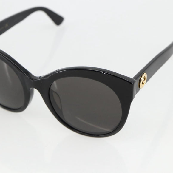 GUCCI Sunglasses plastic Black Auth bs34418