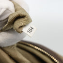 PRADA Tote Bag Canvas Beige Gold Auth bs34420-12