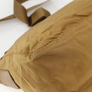 PRADA Shoulder Bag Nylon Brown Silver Auth bs34431-18