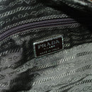 PRADA Shoulder Bag Nylon Brown Silver Auth bs34431-24