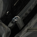 PRADA Hand Bag Nylon Gray Silver Auth bs34432-22