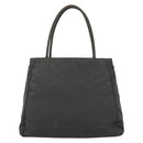 PRADA Hand Bag Nylon Gray Silver Auth bs34432-2