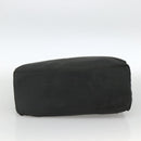 PRADA Hand Bag Nylon Gray Silver Auth bs34432-5