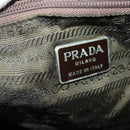 PRADA Backpack Nylon Green Silver Auth bs34433-25